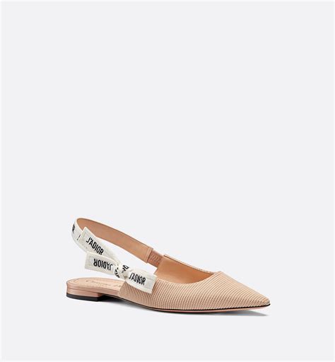 dior slingback ballerina flat.